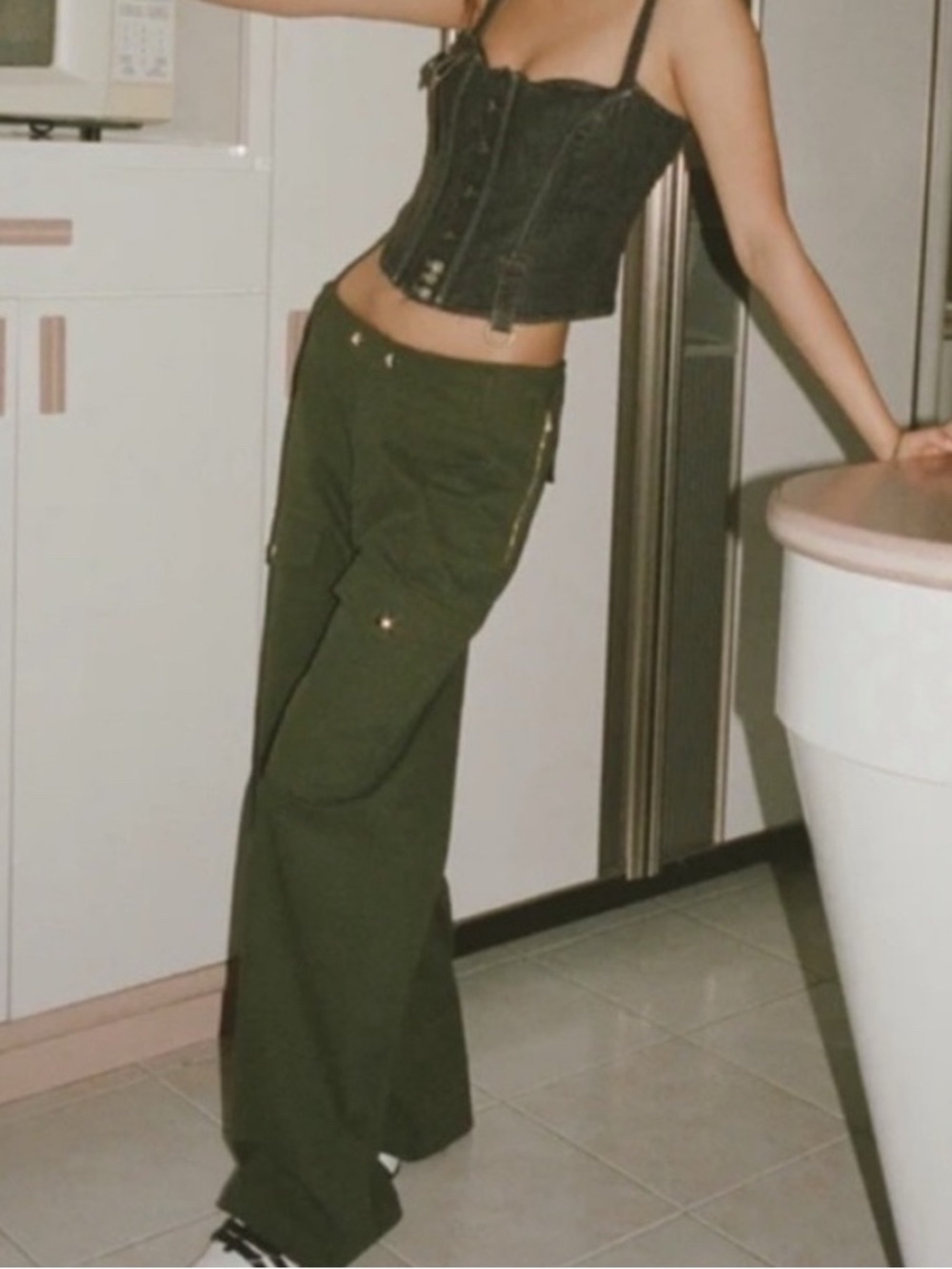 New NWT WITH JEAN Carter cargo pants